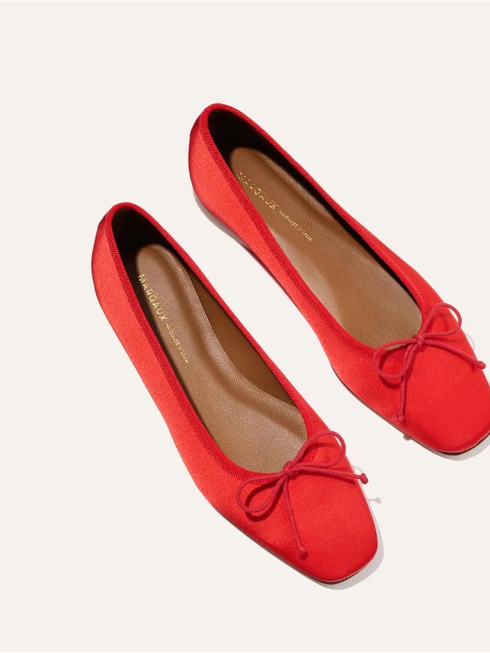 Margaux Fontyn Satin Ballet Flats (39)
